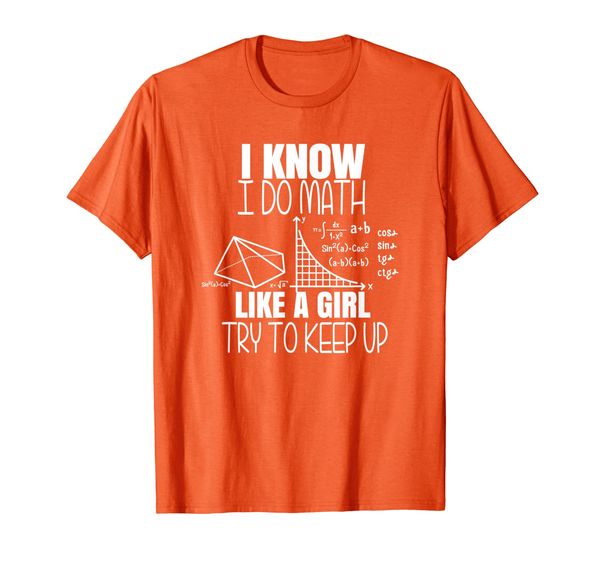 

humorous math like a girl science teacher men women t shirt t-shirt, White;black