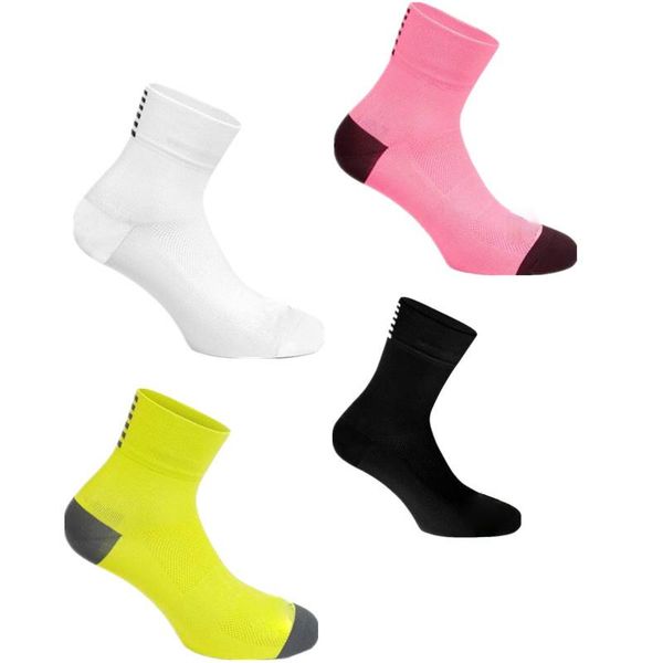 

sports socks comfortable breathable road bike men women cycling compression racing, Black
