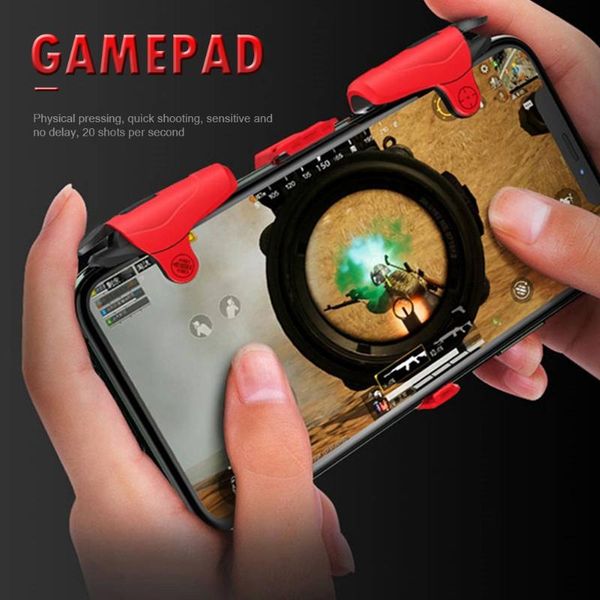 

game controller gamepad grip trigger button joystick for android mobile phone pubg universal controllers & joysticks