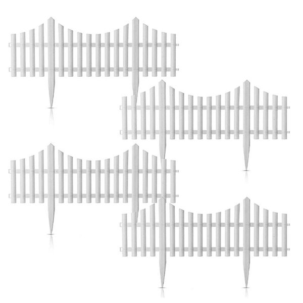 

picket fence plastic garden border edge wedding decor vegetable small diy decoration fencing, trellis & gates
