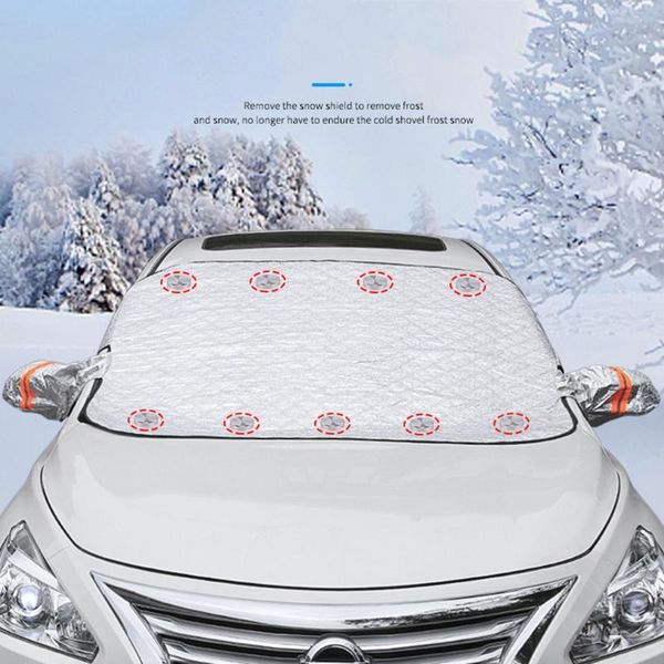

car sunshade windshield snow cover waterproof ice frost protector multifunction windscreen automobile exterior