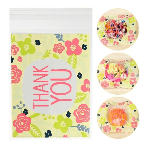 

gift wrap 100pcs 1013cm gifts sweet candy biscuit thank you thanksgiving day packaging bags cookie bag