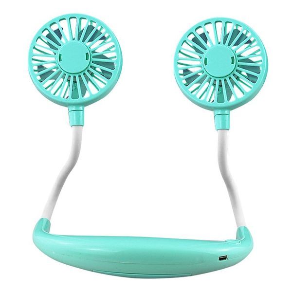 

hanging neck fan cooling lazy sports mini portable charging small fans & coolings