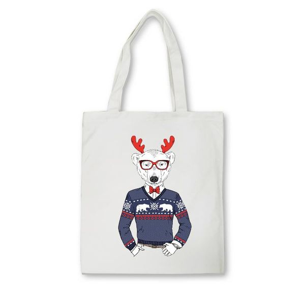 

shopping bags women's canvas bag cartoon cloth female large capacity shoulder tote ladies handbags eco reusable shopper