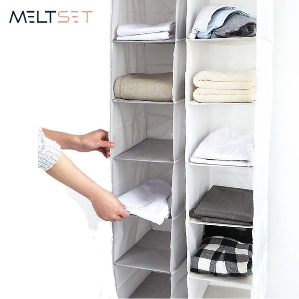 

storage boxes & bins 6 shelf wardrobe hanging bag foldable closet section organizer oxford organization for clothes towels hats