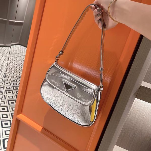

luxury trendy bags 2021 new s bag 2021 new fashion simple niche hobo underarm foreign style mirror saddle portable shoulder women's bag