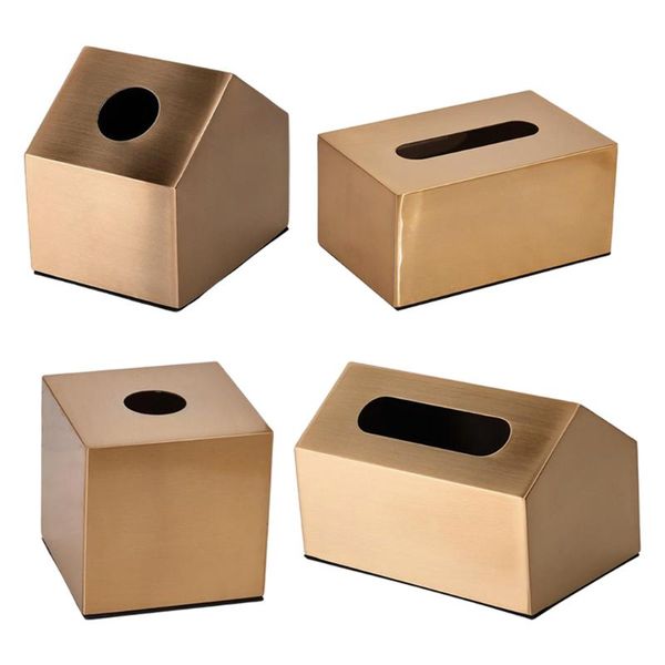 

rectangle tissue box cover napkin paper holder dispenser case home car decor boxes & napkins