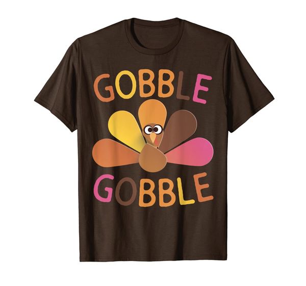 

gobble gobble t-shirt cool thanksgiving and turkey day shirt, White;black