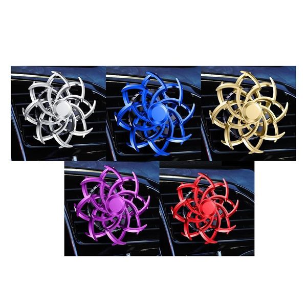 

car air freshener fresheners perfume outlet decoration interior solid aroma diffuser rotating spider snowflake