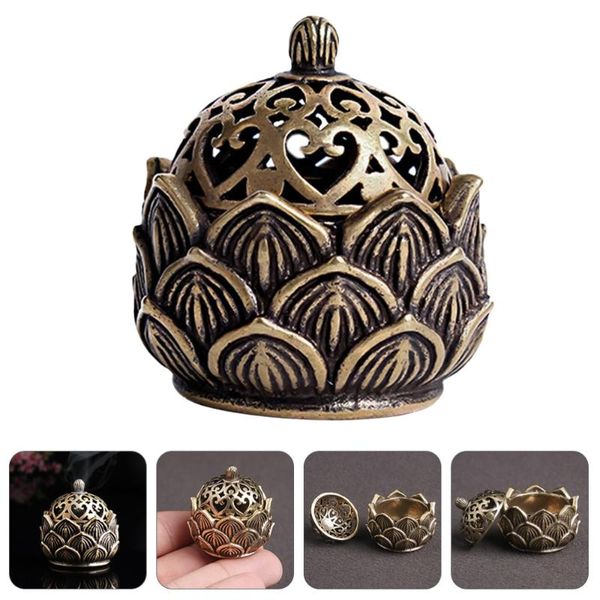 

fragrance lamps 1pc creative craft incense burner copper tabledecoration aroma