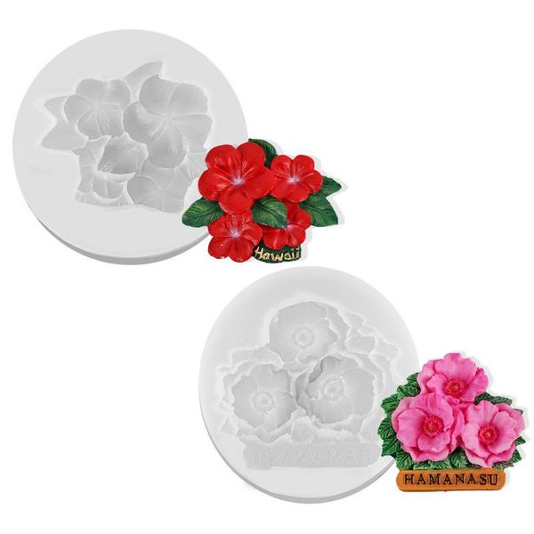 

baking & pastry tools 1pc 3d rose flower silicone molds cupcake er fondant cake decor tool mould