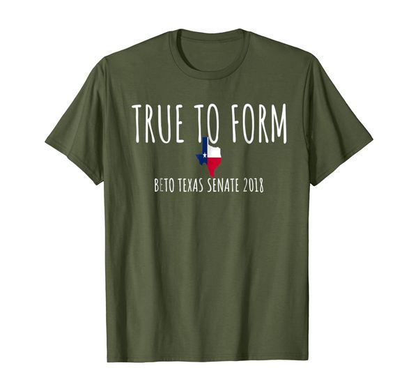 

true to form beto 2018 texas senate ted cruz race t-shirt, White;black