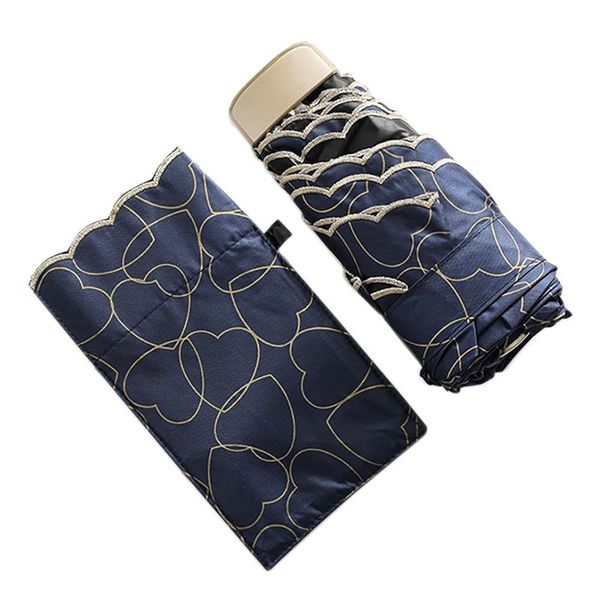 

umbrellas five-fold portable folding umbrella mini pocket fashion windproof sun