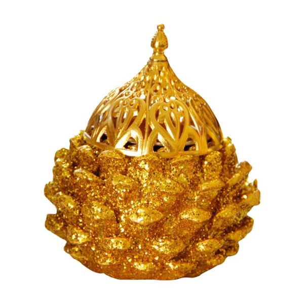 

1pc pine cone modeling incense furnace middle east arab style fragrance lamps