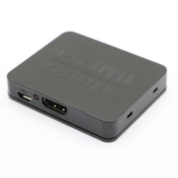 

audio cables & connectors 1080p splitter switcher 2 port 4k mini distributor 1x2 1 in out for hdtv ps3 xbox set-boxes player