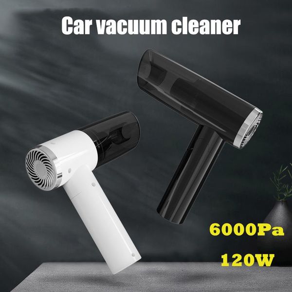 

vacuum cleaner wireless car home dual-use handheld mini 120w 6000pa suction fold convenient small footprint