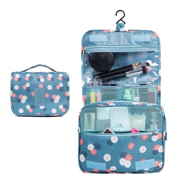 

cosmetic bags & cases travel wash bag hook portable women large capacity multifunctional outdoor storage