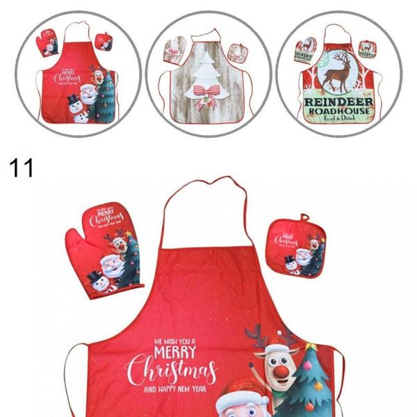

oven mitts kitchen glove durable insulated comfortable exquisite useful portable cute christmas mat apron