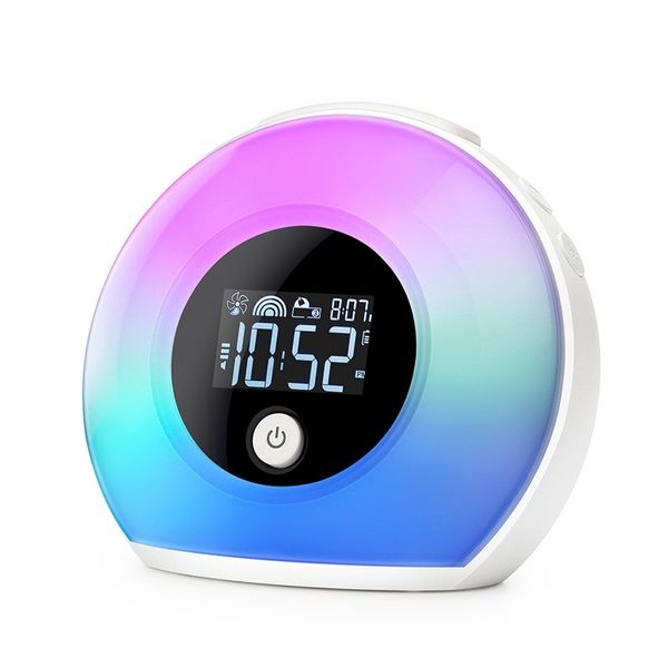 

creative network red romantic bluetooth audio led night light bedroom bedside timing music rechargeable desk lamp sleep