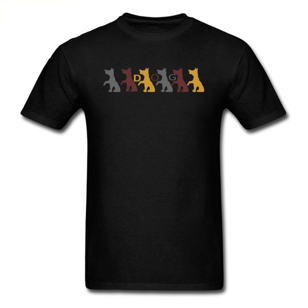 

men's t-shirts t-shirt men funny t shirt dogs lover clothes custom logo tshirt pet store cotton funky simple tees cartoon print, White;black