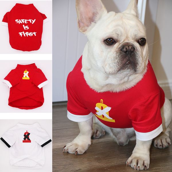 

fake two piec of pet clothing stitched sleeve fashion t-shirt teddy bixiong fadou yingdou keji small and medium-sized dog cloth
