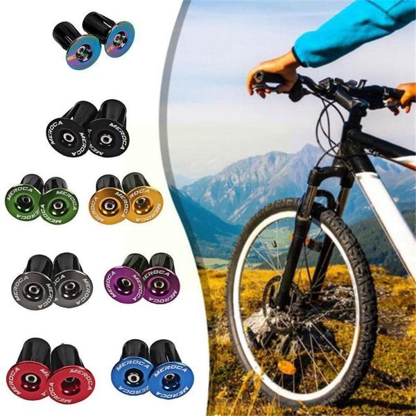 

bike handlebars &components meroca handlebar plug bicycle expansion locking alloy accessories block end riding cap alumin r7h3