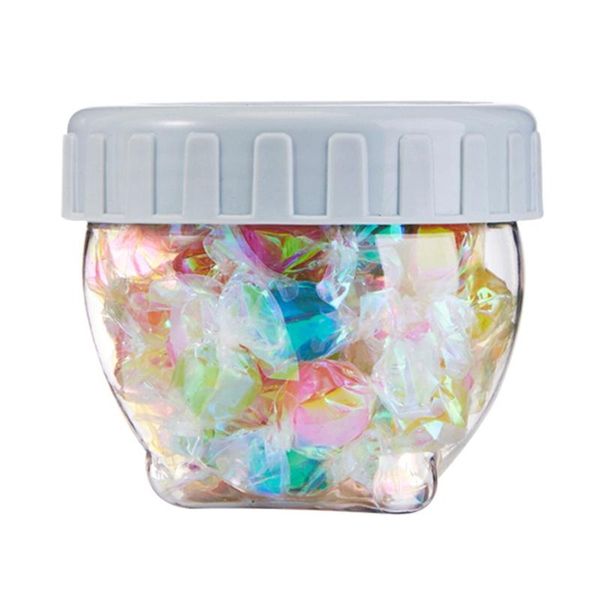 

storage bottles & jars 3 pcs portable jar plastic sealed spice teas beans candy preservation food bottle airtight 85da