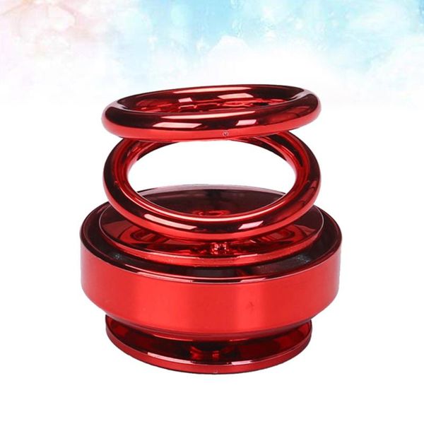 

car air freshener double ring rotating suspension saucer perfume with scented piece (