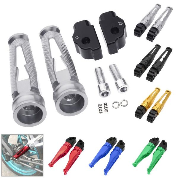 

pedals motorcycle aluminum passenger footrests rear foot pegs cnc for s1000r s1000rr s1000xr hp4