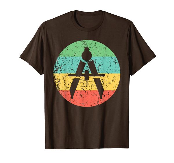 

Architect Engineer Vintage Retro Compass T-Shirt, Mainly pictures