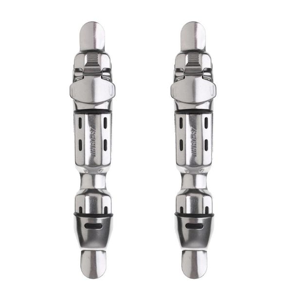 

2pcs fishing rod metal reel seat deck clip fitted wheel accessories boat rods