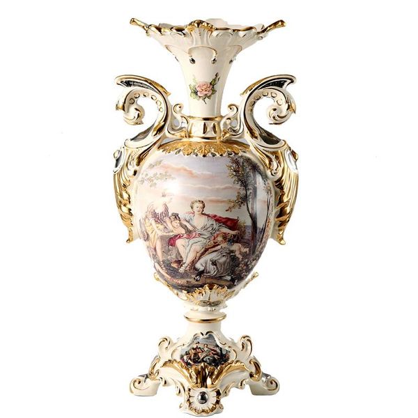 

vases ceramic vase european luxury crafts decoration ornaments high-end business gifts porcelain home