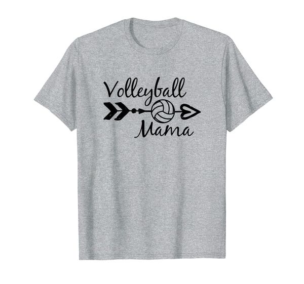 

volleyball mama funny mommy life gifts for player moms t-shirt, White;black