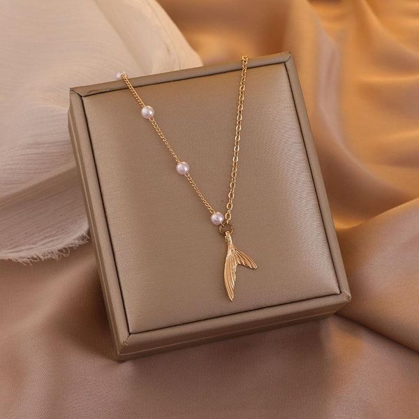 

chokers gold color simple pearl chain necklace for women romantic fashion neck jewelry sweet short clavicle collares necklaces female, Golden;silver