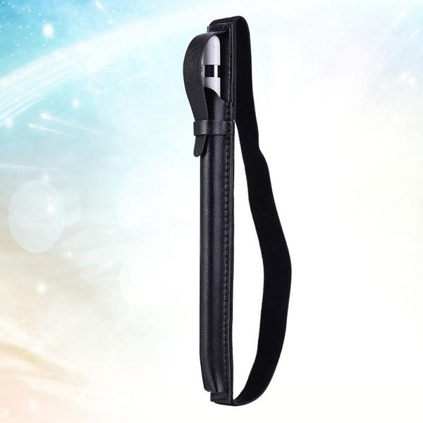 

pencil bags capacitive stylus pen cover holder touch screens for apple (black)