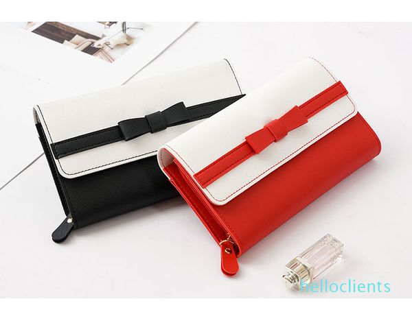 

wallet creative card holder clutch bag wallets team, Red;black