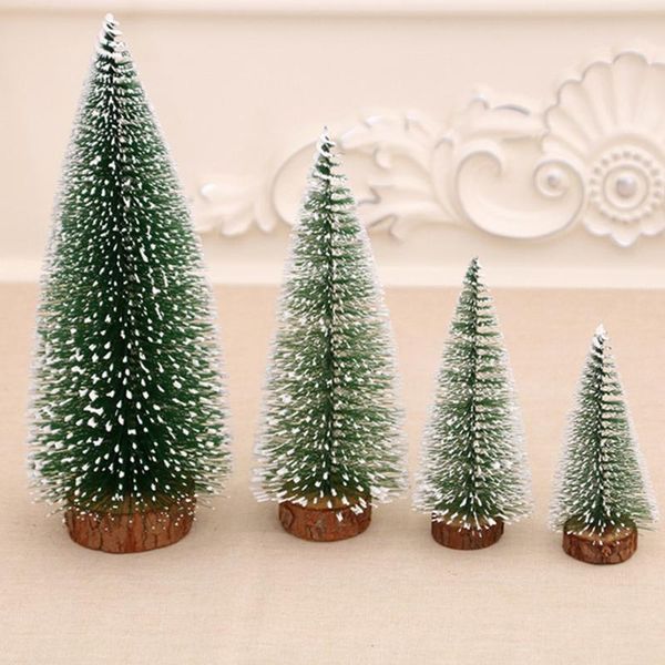 

christmas decorations tree arbol de navidad year's mini small pine adornos deskdecor