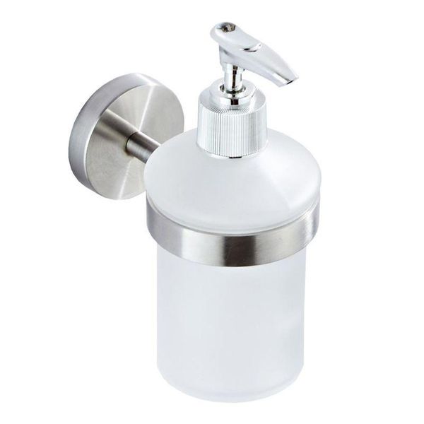 

200ml stainless steel wall mounted soap dispenser bathroom manual press pump liquid