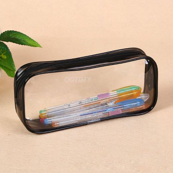 

pencil bags portable pvc case travel toiletry bag big capacity stationery