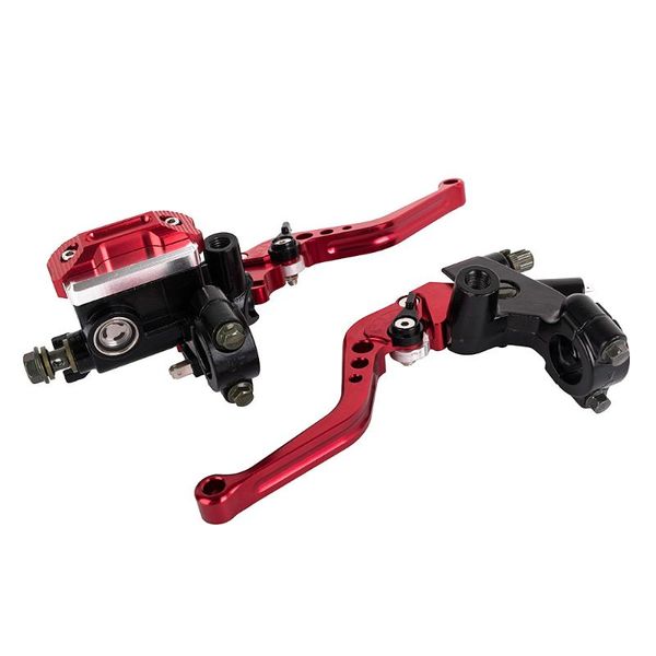

motorcycle brakes 7/8" 22mm sport bike adjustable brake clutch lever with hydraulic master cylinder reservoir for tuning