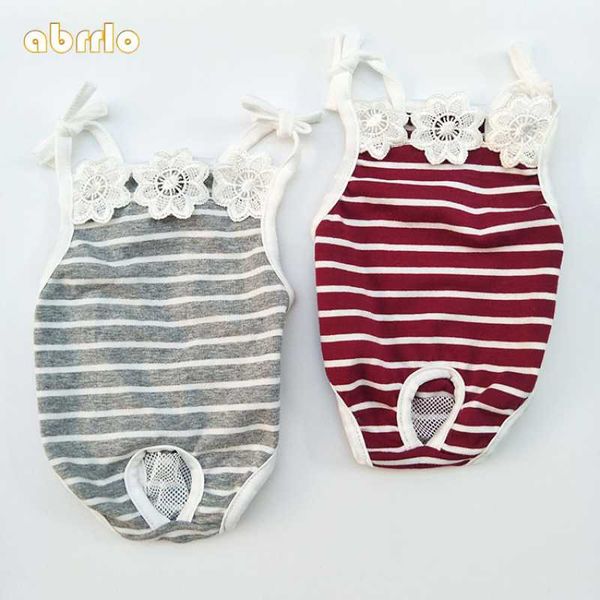 

dog apparel abrrlo pet physiological striped pants puppy cute shorts panties menstruation briefs doggie diapers jumpsuit for s-xl