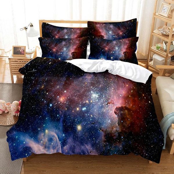 

bedding sets the starry sky duvet cover set 3d digital printing bed linen fashion design comforter