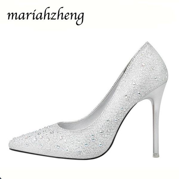 

dress shoes ltarta .5cm fashion sweet delicate elegant fine with high heels low-cut pointed-toe diamond rhinestone marriage zwm, Black
