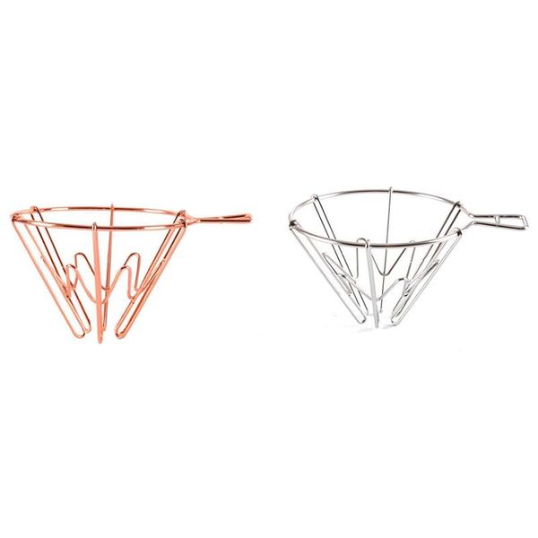 

espresso coffee filter net stainless steel dripper cup holder drip maker kitchen accessories filters