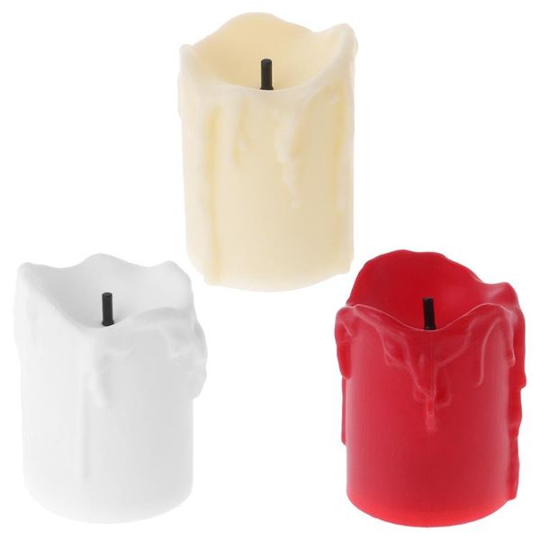 

of led electric battery powered tealight candles warm white flameless for holiday/wedding decoration drop ship