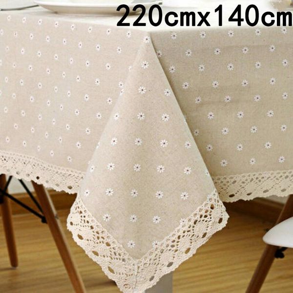 

table cloth patio tablecloth gardens party holidays kitchen bar flower pattern lace