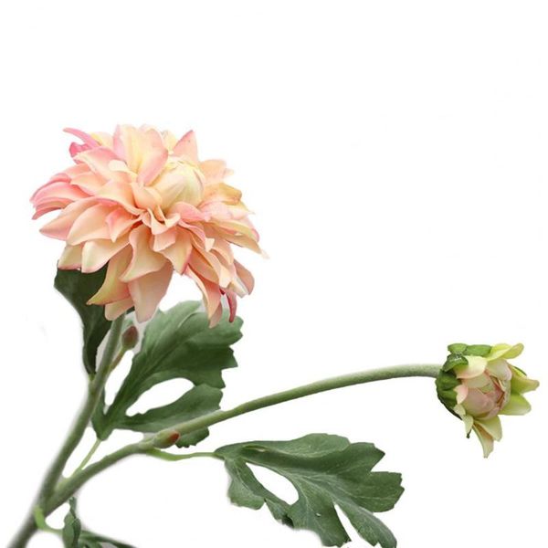 

artificial flower multi-use bright-colored faux silk simulation dahlia display for gifts decorative flowers & wreaths
