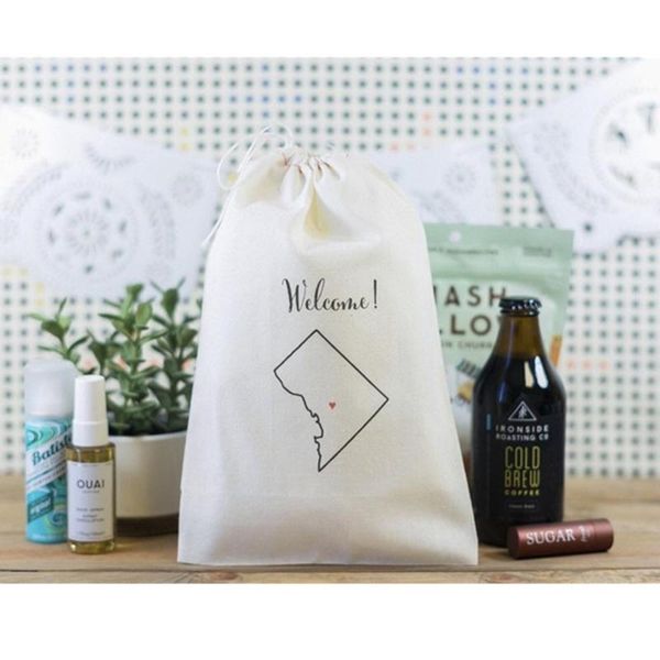 

gift wrap washington dc wedding welcome bags state outline favor destination