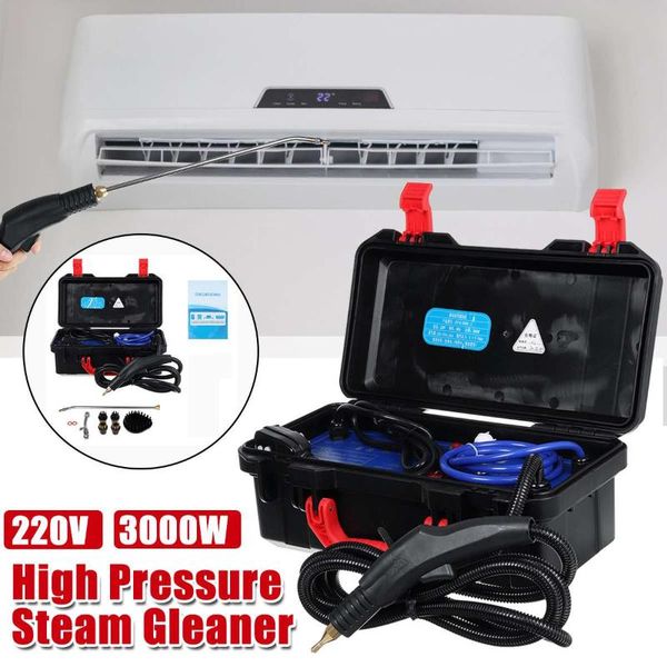 

electric steam cleaner high temperature 3000w pressure steaming cleaning machine for car hood air conditioner kitchen vacuum cleaners