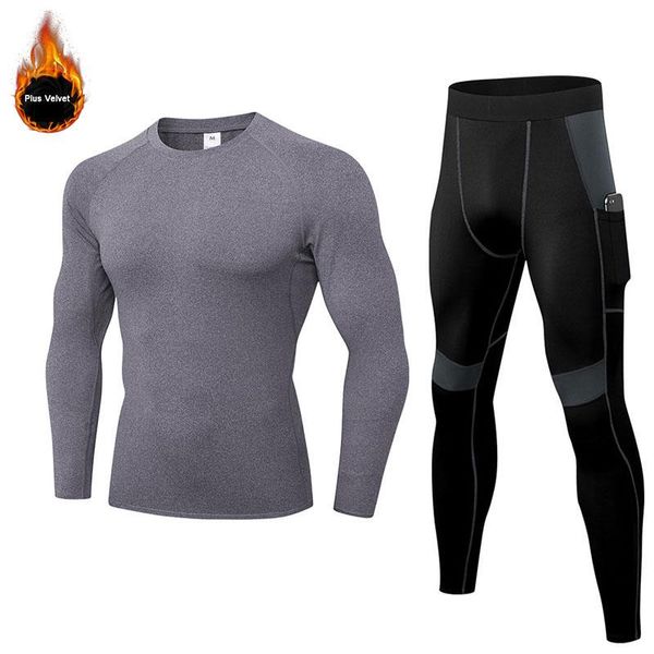 

men's thermal underwear fanceey rashguard men sets warm casual compression hight stretch long johns winter pajamas, Black;white